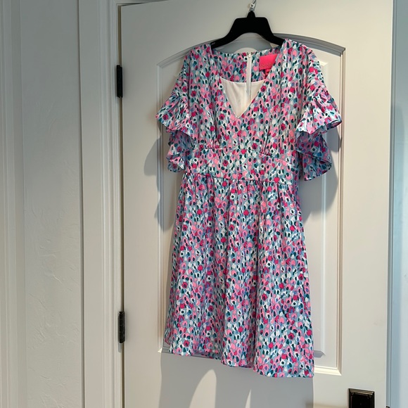 Lilly Pulitzer V-neck Dress, size 0, barely worn - Picture 1 of 4